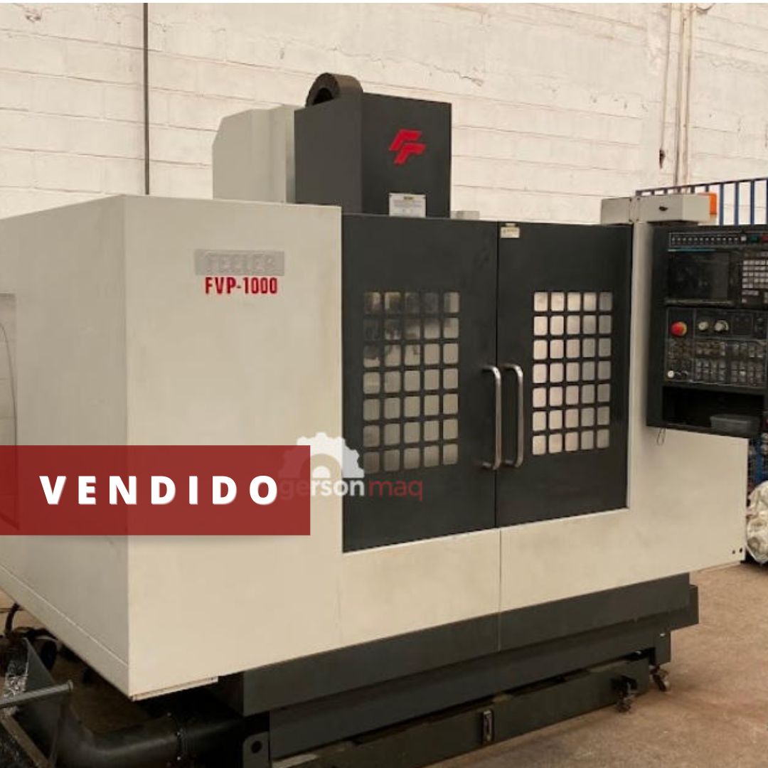 CENTRO DE USINAGEM FEELER FVP1000 COM 12.000 RPM ANO 2011